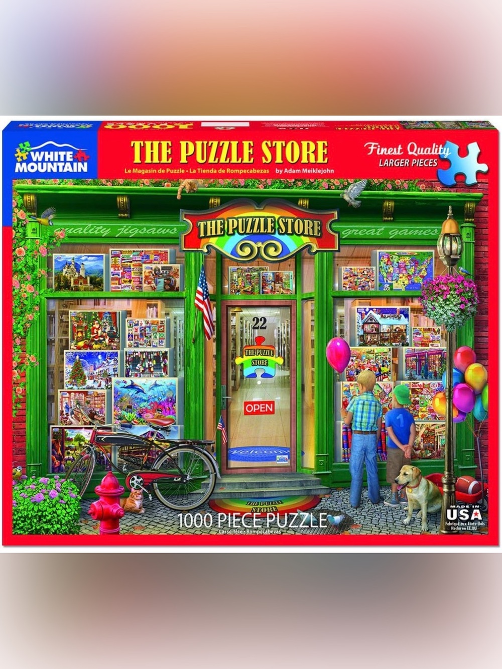 The Puzzle Store 1000-Piece Jigsaw Puzzle - out of print & Complete